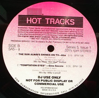 Various : Series 5, Issue 1 (2xLP, Comp, P/Mixed, Promo)