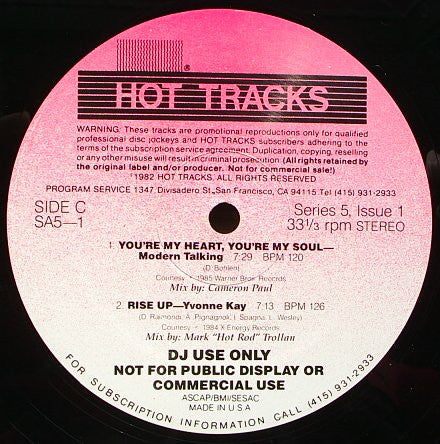 Various : Series 5, Issue 1 (2xLP, Comp, P/Mixed, Promo)
