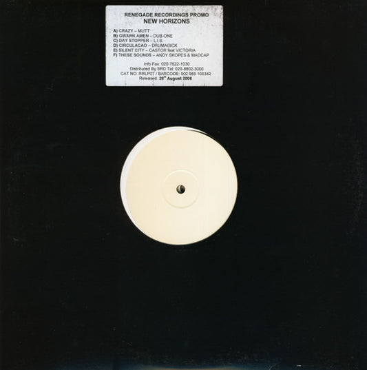 Various : New Horizons (3x12", Promo, W/Lbl)