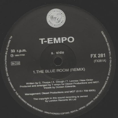 T-Empo : The Look Of Love / The Blue Room (12")