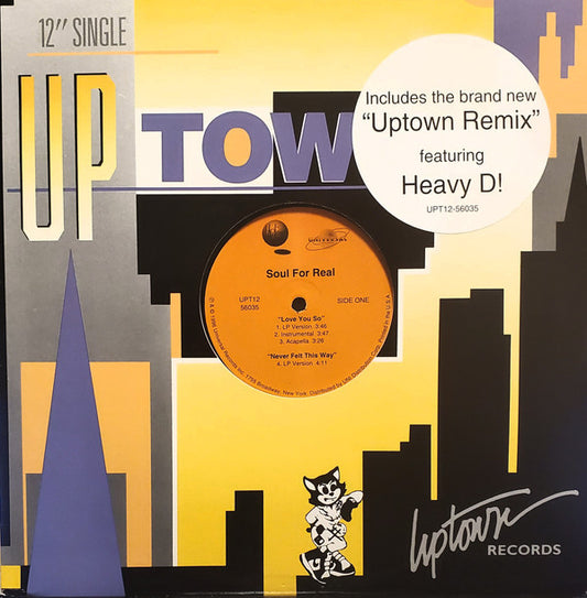 Soul For Real : Love You So (12", Promo)