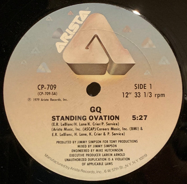 GQ : Standing Ovation (12")