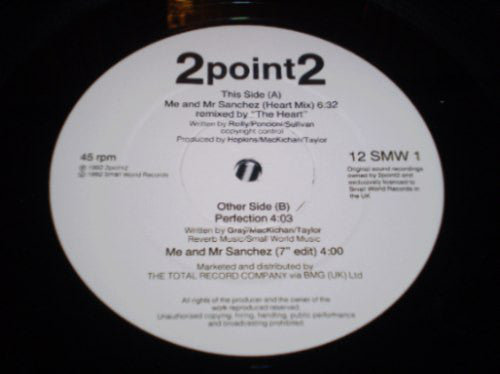 2point2 : Me And Mr Sanchez (12")