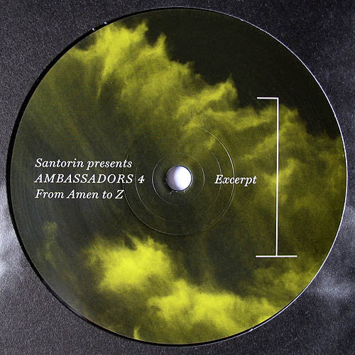 Bassface Sascha / Concept & Shnek : Ambassadors 4 (From Amen To Z - Excerpt 1) (12")