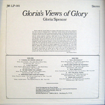 Gloria Spencer : Gloria's Views Of Glory (LP, Album)