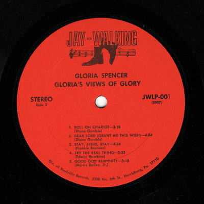 Gloria Spencer : Gloria's Views Of Glory (LP, Album)