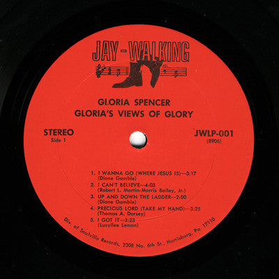 Gloria Spencer : Gloria's Views Of Glory (LP, Album)