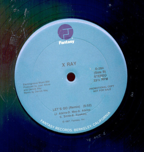 X-Ray : Let's Go (Remixes) (12", Promo)