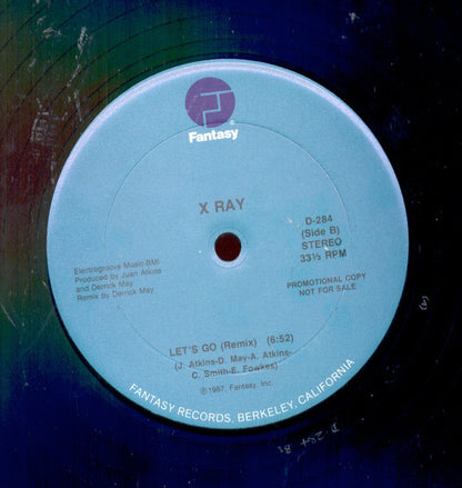 X-Ray : Let's Go (Remixes) (12", Promo)