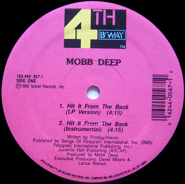 Mobb Deep : Hit It From The Back (12")