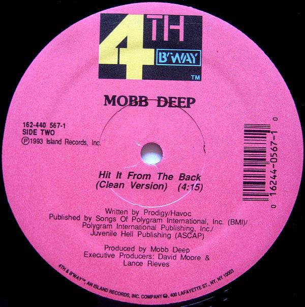 Mobb Deep : Hit It From The Back (12")