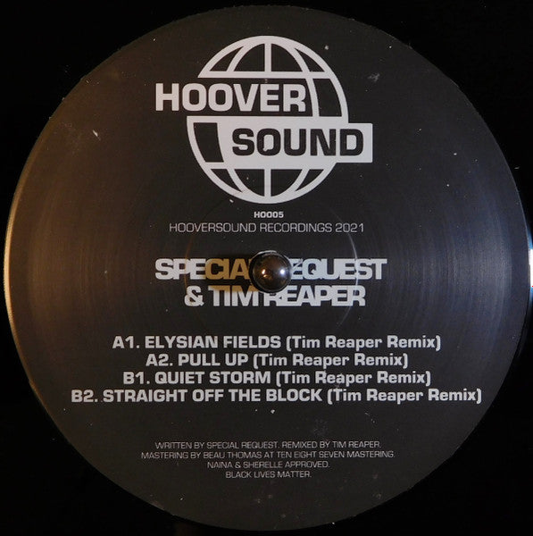 Special Request (4) & Tim Reaper : Hooversound Presents: Special Request x Tim Reaper (12")