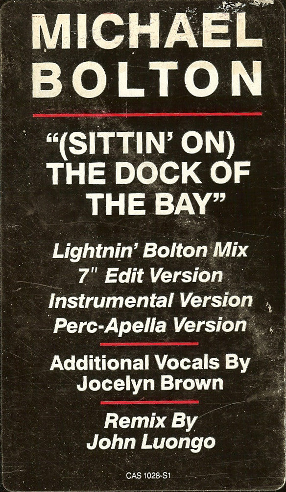 Michael Bolton : (Sittin' On) The Dock Of The Bay (12", Promo)