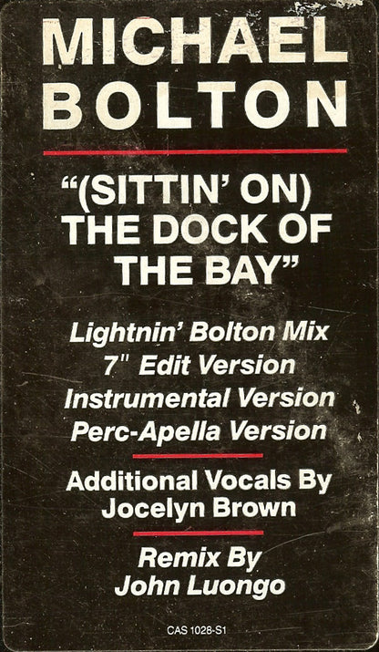 Michael Bolton : (Sittin' On) The Dock Of The Bay (12", Promo)