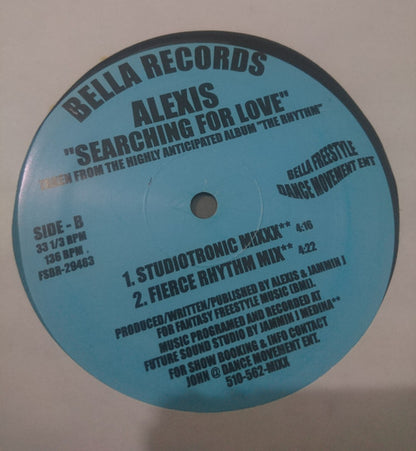 Alexis (11) : Searching For Love (12")