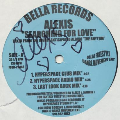 Alexis (11) : Searching For Love (12")