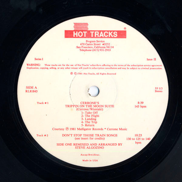 Various : Hot Tracks - Series 1 Issue 2 (12", Promo)