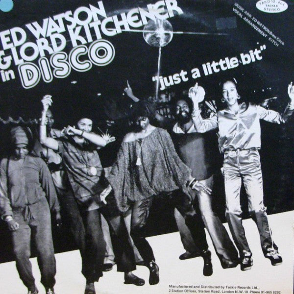 Ed Watson And Lord Kitchener : Just A Little Bit (12", Red)