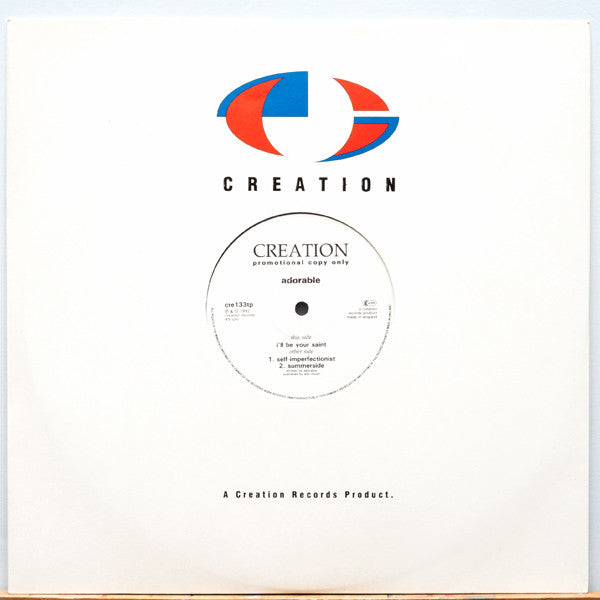 Adorable : I'll Be Your Saint (12", Promo)