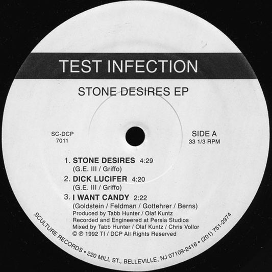 Test Infection : Stone Desires EP (12", EP)
