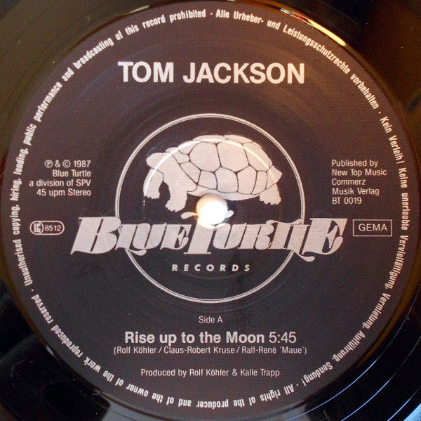Tom Jackson* : Rise Up To The Moon (12", Maxi)