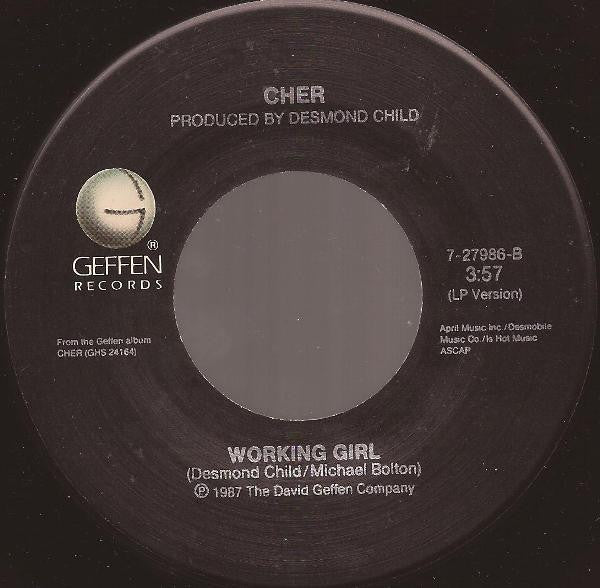 Cher : We All Sleep Alone (7", Single, Spe)