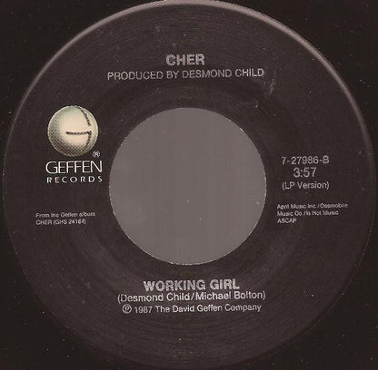 Cher : We All Sleep Alone (7", Single, Spe)