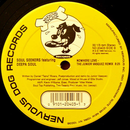 Soul Seekers Feat. Deepa Soul : Nowhere Love (12")