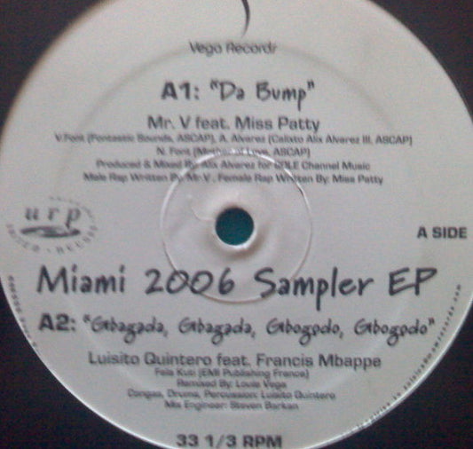 Various : Miami 2006 Sampler EP (12", Pro)