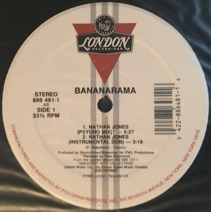 Bananarama : Nathan Jones (12", Single)