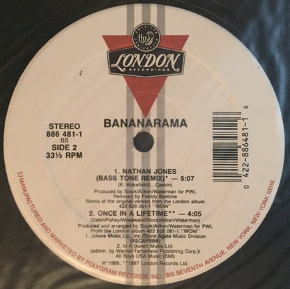 Bananarama : Nathan Jones (12", Single)
