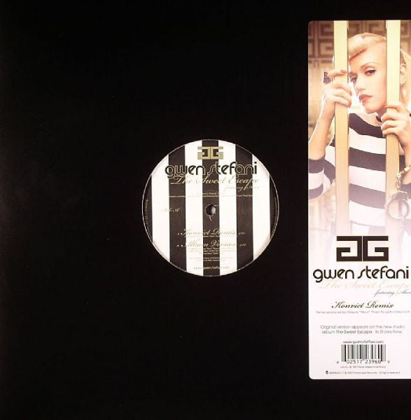 Gwen Stefani Featuring Akon : The Sweet Escape (12")