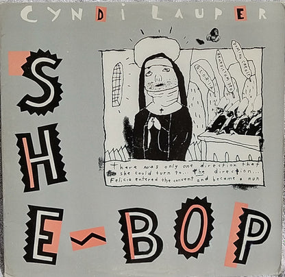 Cyndi Lauper : She Bop (12", Pit)