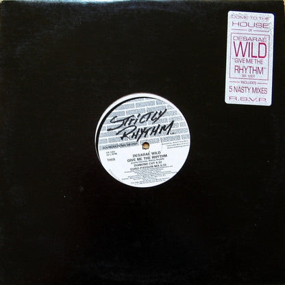 Desaraé Wild : Give Me The Rhythm (12", Promo)