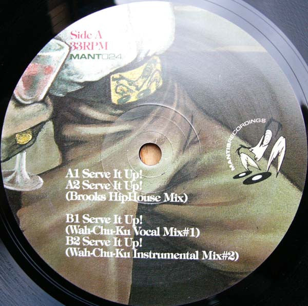 Clyde Featuring Capitol A : Serve It Up! (12")