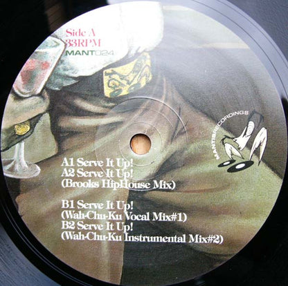 Clyde Featuring Capitol A : Serve It Up! (12")