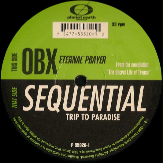 OBX / Sequential : The Secret Life Of Trance 2 (12")