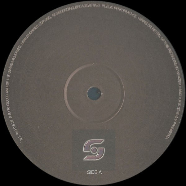 Seth Vogt feat Sam Mollison : The Unknown (12")