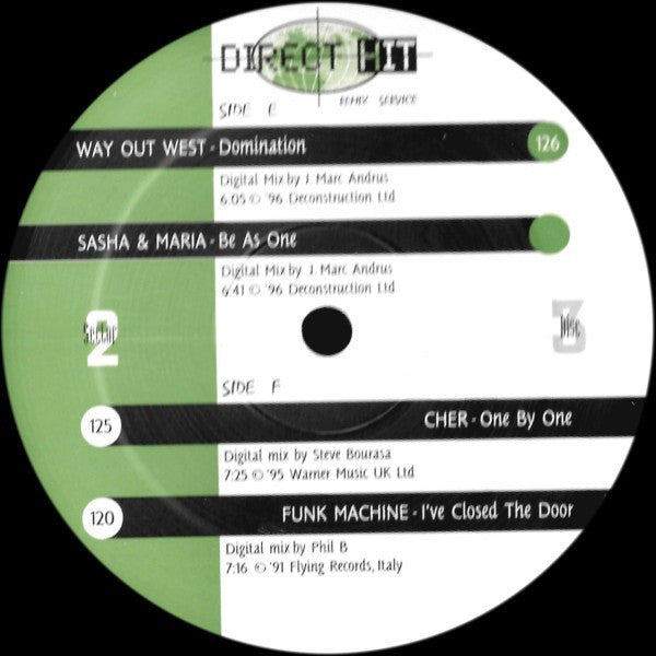Various : Direct Hit Sector 2 (3x12", Comp, Promo)