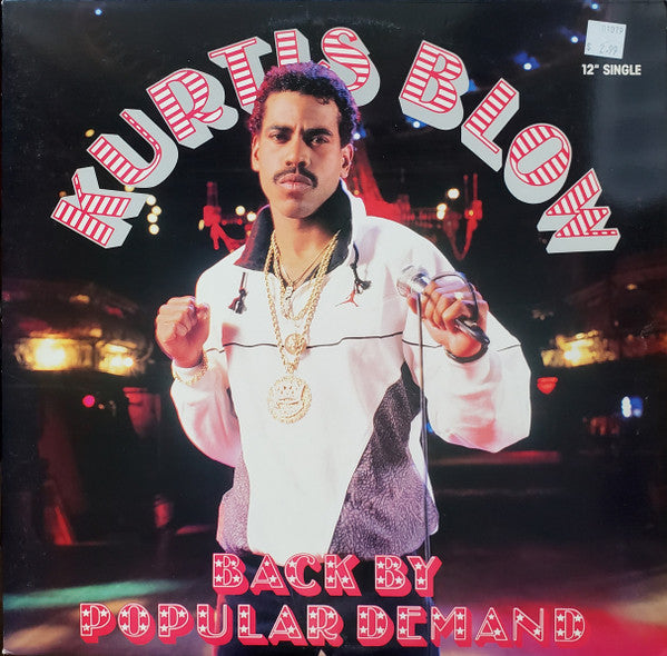 Kurtis Blow : Back By Popular Demand (12", Promo)