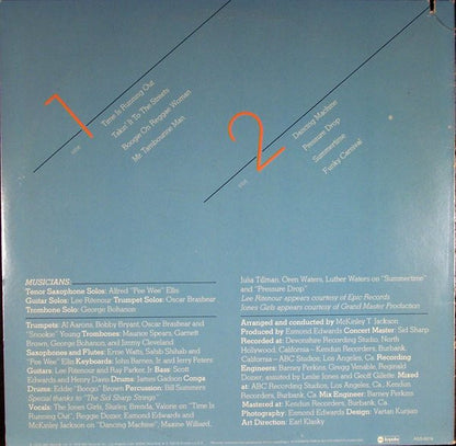 Brass Fever : Time Is Running Out (LP, Album, San)