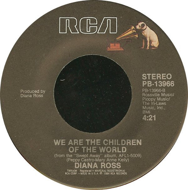 Diana Ross : Missing You (7", Single, Ind)