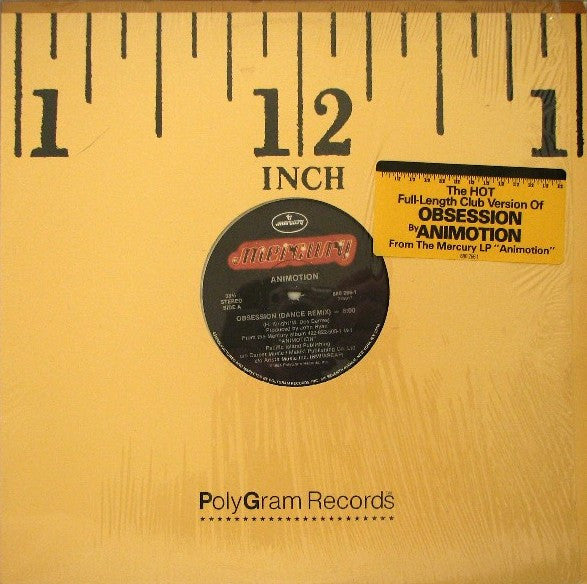 Animotion : Obsession (Dance Remix) (12", Single, Hau)
