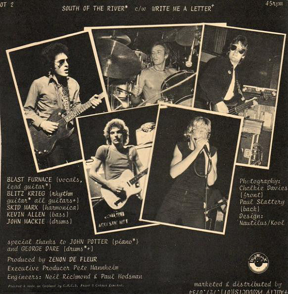 Blast Furnace And The* : South Of The River (7")