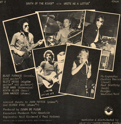 Blast Furnace And The* : South Of The River (7")