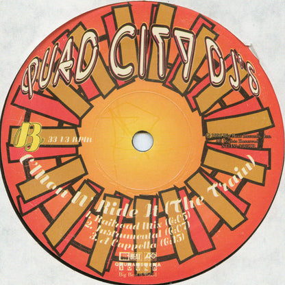 Quad City DJ's : C'Mon N' Ride It (The Train) (12")