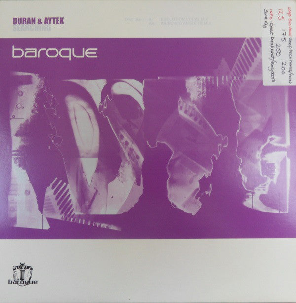 Duran & Aytek : Searching (Disc Two) (12")