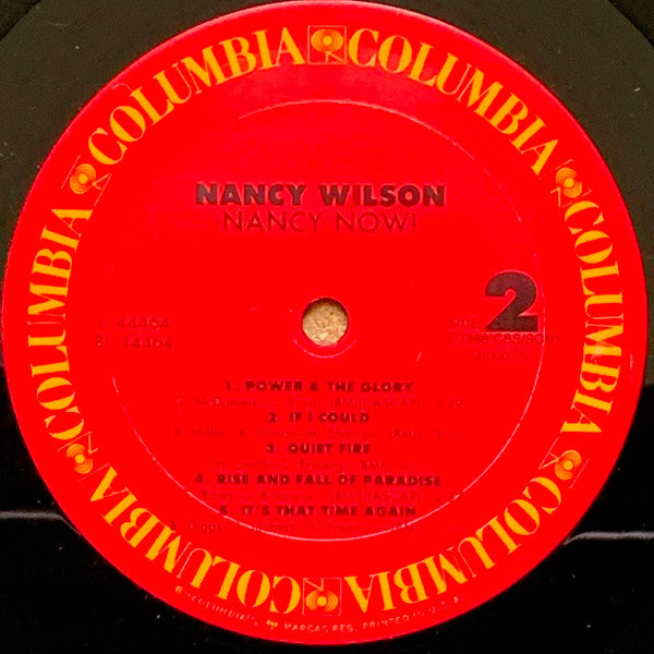 Nancy Wilson : Nancy Now! (LP, Album, Car)