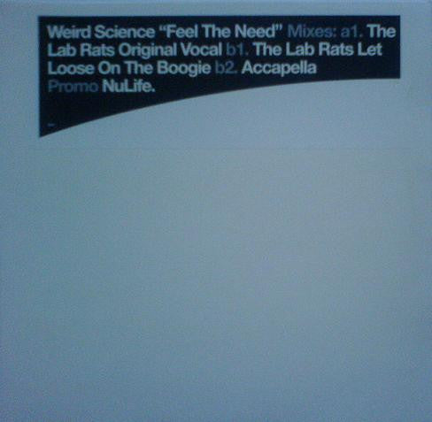 Weird Science : Feel The Need (12", Promo)