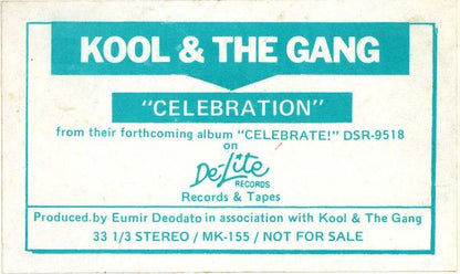 Kool & The Gang : Celebration (12", Promo)